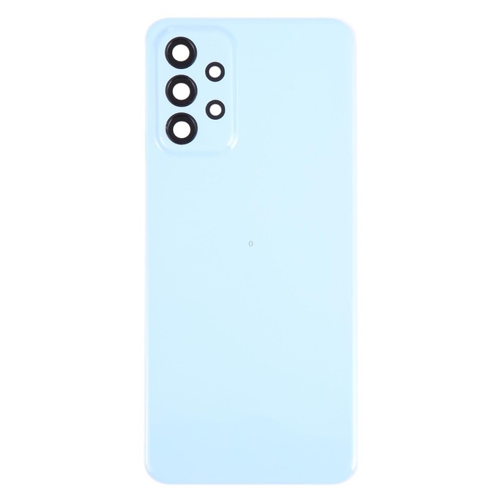 For Samsung Galaxy A23 5G SM-A236A Battery Back Cover with Camera Lens Frame(Blue)