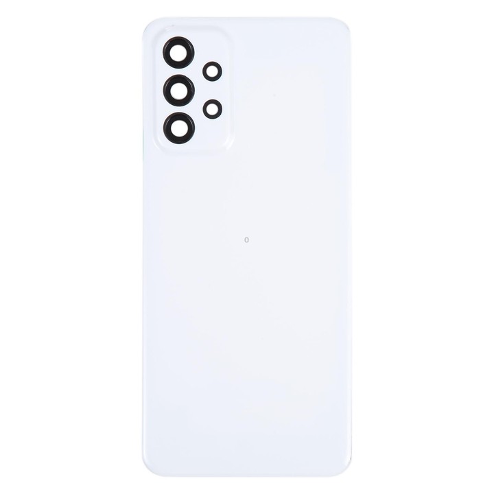 For Samsung Galaxy A23 5G SM-A236A Battery Back Cover with Camera Lens Frame(White)