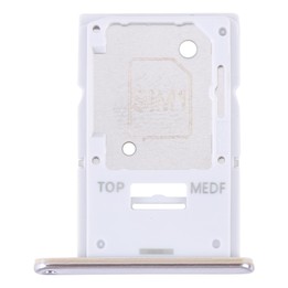 For Samsung Galaxy A54 SM-A546 Original SIM Card Tray + Micro SD Card Tray (Gold)