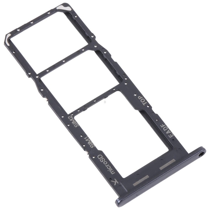 For Samsung Galaxy F14 5G Original SIM Card Tray + SIM Card Tray + Micro SD Card Tray (Black)