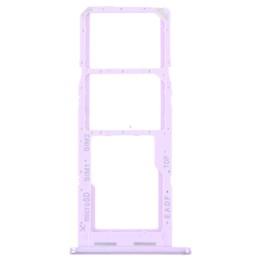 For Samsung Galaxy F14 5G Original SIM Card Tray + SIM Card Tray + Micro SD Card Tray (Purple)
