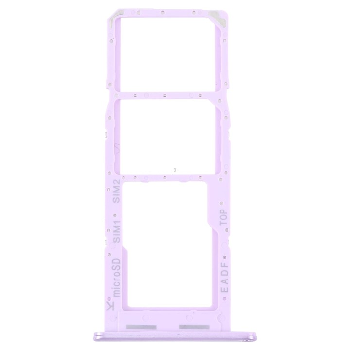 For Samsung Galaxy F14 5G Original SIM Card Tray + SIM Card Tray + Micro SD Card Tray (Purple)