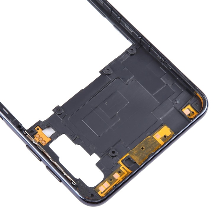For Samsung Galaxy A7 2018 SM-A750 Middle Frame Bezel Plate (Black)
