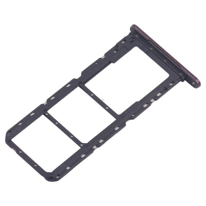 For Samsung Galaxy A14 5G SM-A146P Original SIM Card Tray + SIM Card Tray + Micro SD Card Tray (Purple)