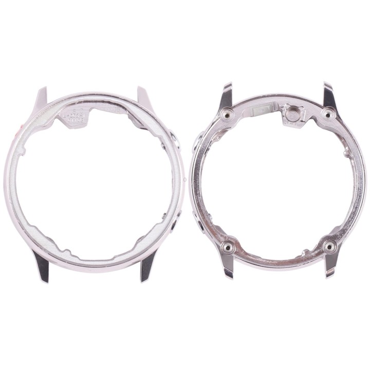 Original LCD Screen Frame Bezel Plate For Samsung Galaxy Watch Active SM-R500 (Silver)