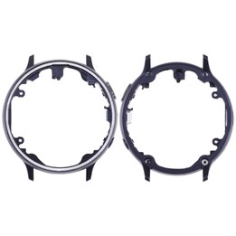 Aluminum Material LCD Screen Frame Bezel Plate For Samsung Galaxy Watch Active2 44mm SM-R820 (Black)