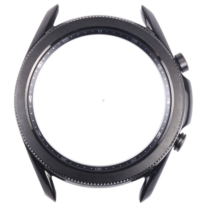 Original LCD Screen Frame Bezel Plate For Samsung Galaxy Watch 3 45mm SM-R840 (Black)