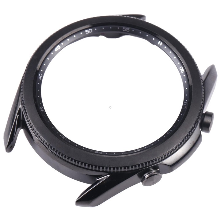 Original LCD Screen Frame Bezel Plate For Samsung Galaxy Watch 3 45mm SM-R840 (Black)