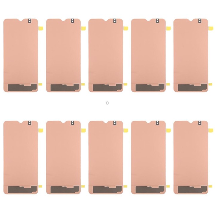 For Galaxy A20 10pcs LCD Digitizer Back Adhesive Stickers
