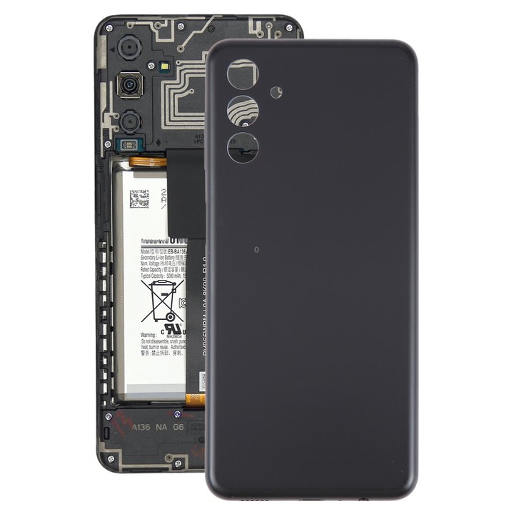 For Samsung Galaxy A13 5G SM-A136B Battery Back Cover(Black)