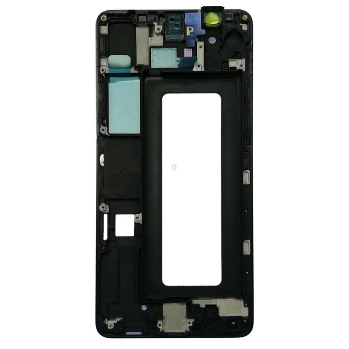 For Galaxy A8 Star / A9 Star / G8850 Front Housing LCD Frame Bezel Plate (Black)
