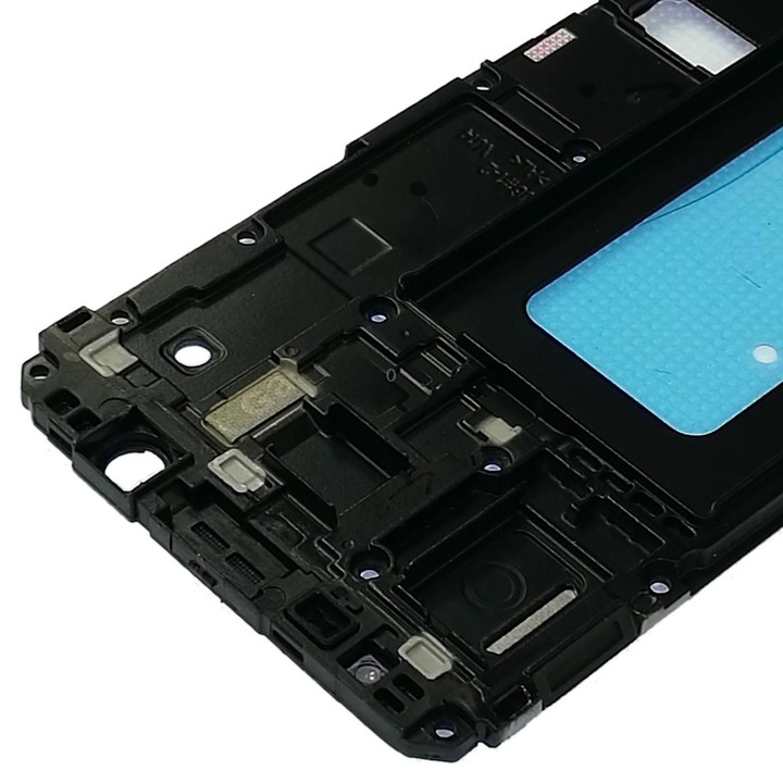 For Galaxy On6 / J6 / J600 Front Housing LCD Frame Bezel Plate (Black)