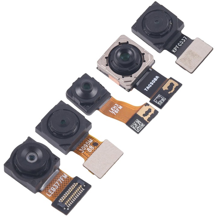 For Samsung Galaxy F52 5G SM-E526B Original Camera Set (Telephoto + Macro + Wide + Back Camera + Front Camera)
