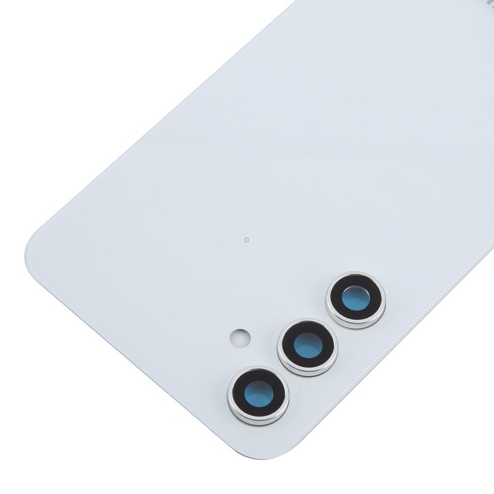For Samsung Galaxy A54 SM-A546B Battery Back Cover with Camera Lens Frame(White)