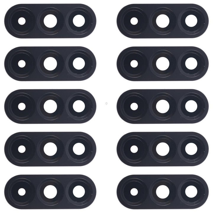 For Samsung Galaxy A56 SM-A566B 10pcs Rear Camera Lens Cover (Grey)