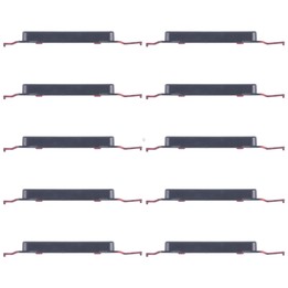 For Samsung Galaxy A16 5G SM-A166B 10pcs Volume Control Button (Black)
