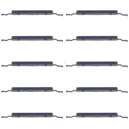 For Samsung Galaxy A06 SM-A065F 10pcs Volume Control Button(Black)