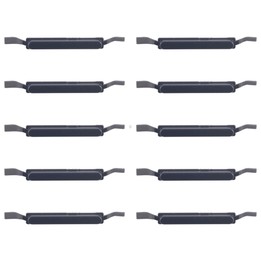 For Samsung Galaxy A06 5G SM-A066B 10pcs Volume Control Button (Black)