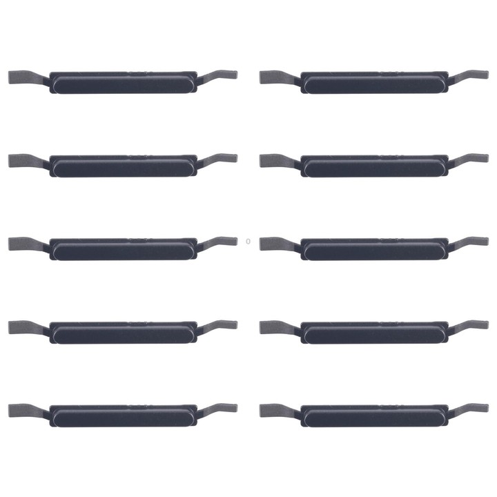For Samsung Galaxy A06 5G SM-A066B 10pcs Volume Control Button (Black)