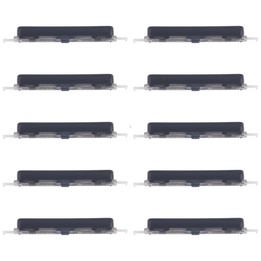 For Samsung Galaxy A14 SM-A145F 10pcs Volume Control Button (Black)