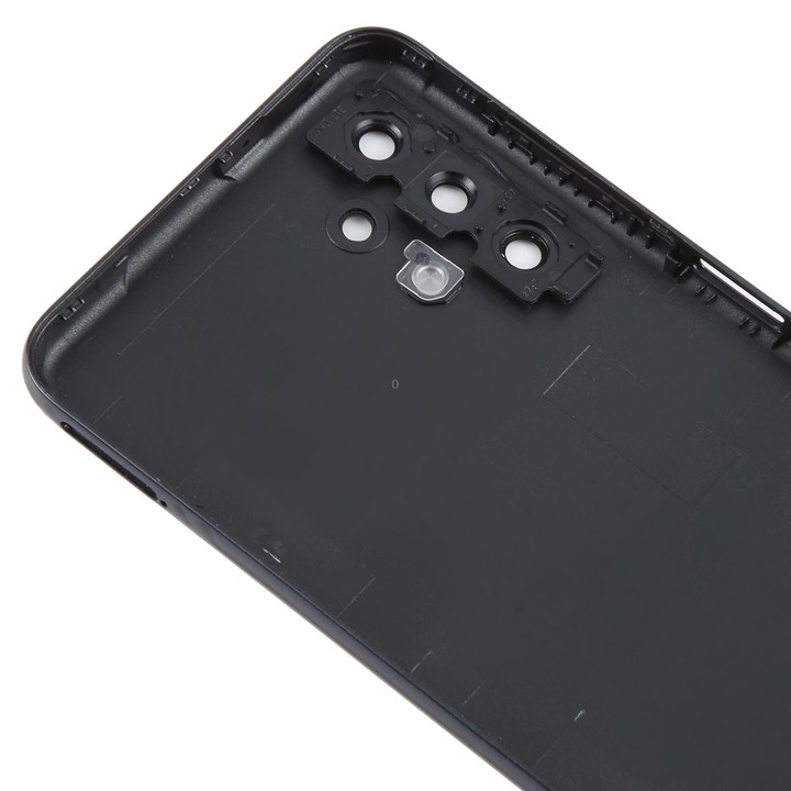 For Samsung Galaxy A13 SM-A135F Battery Back Cover with Camera Lens Frame(Black)