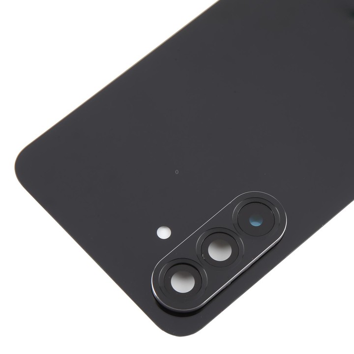 For Samsung Galaxy A56 SM-A566B OEM Battery Back Cover with Camera Lens Frame(Black)