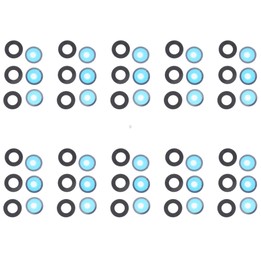 For Samsung Galaxy A52s SM-A528B 10pcs Back Camera Lens