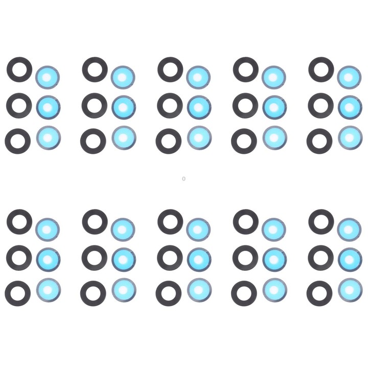 For Samsung Galaxy A52s SM-A528B 10pcs Back Camera Lens