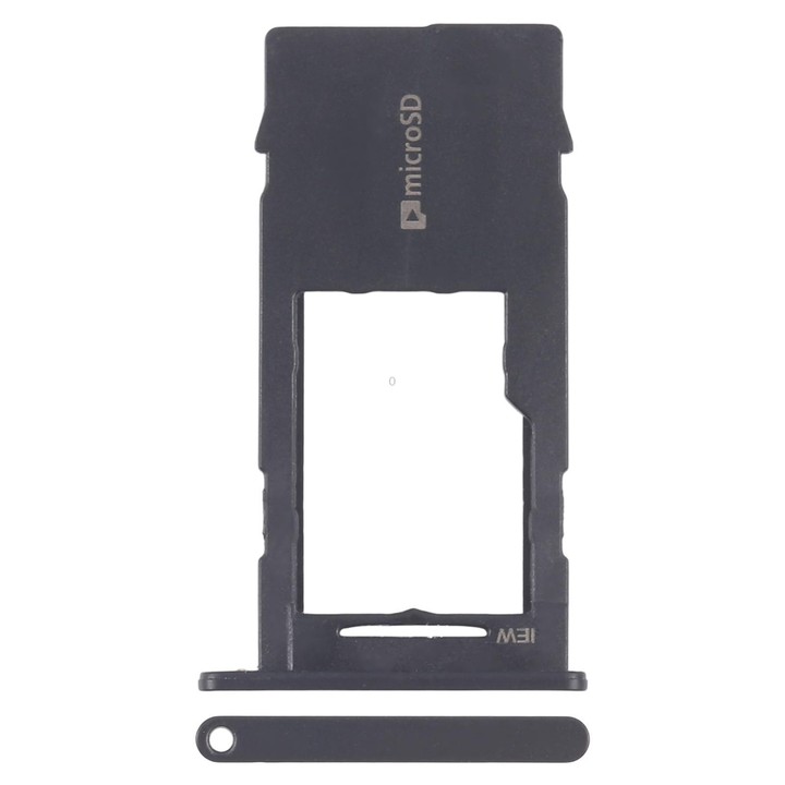 For Samsung Galaxy Tab A 8.0 & S Pen 2019 SM-P200 WiFi Version Original Micro SD Card Tray (Black)