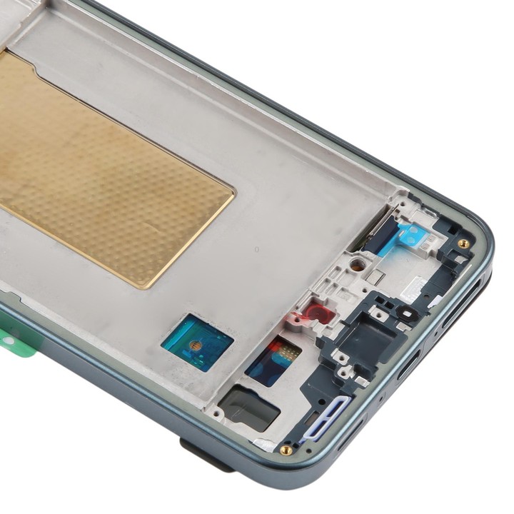 For Galaxy A37 SM-A376B Original LCD Screen Digitizer Full Assembly with Frame (Green)