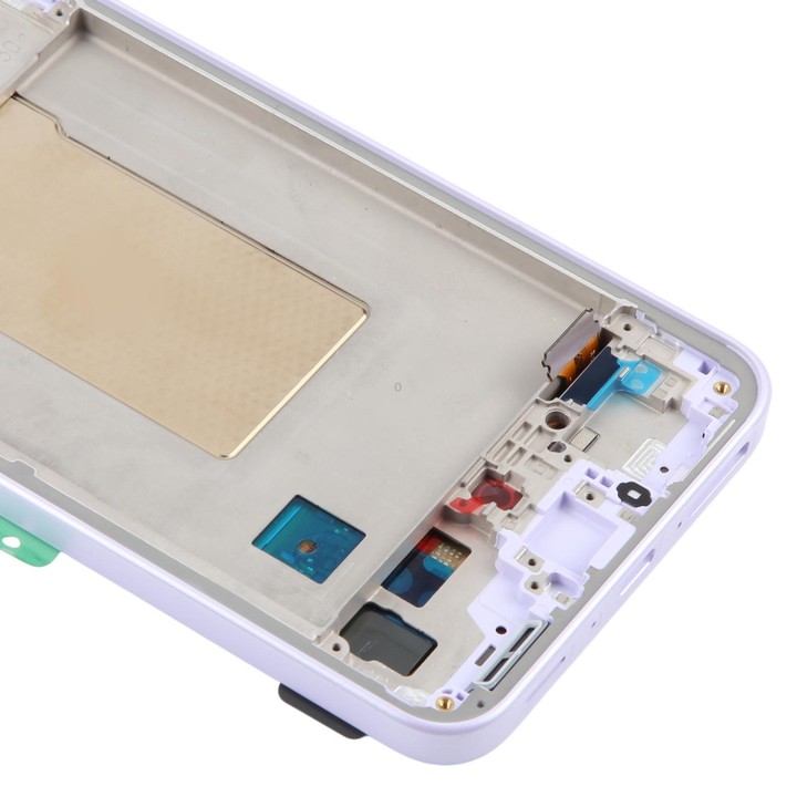 For Galaxy A37 SM-A376B Original LCD Screen Digitizer Full Assembly with Frame (Purple)