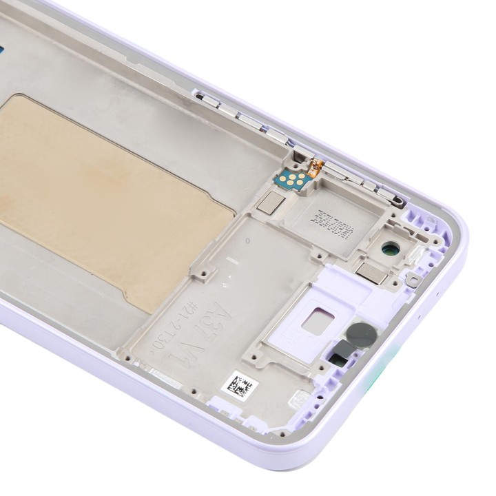 For Galaxy A37 SM-A376B Original LCD Screen Digitizer Full Assembly with Frame (Purple)