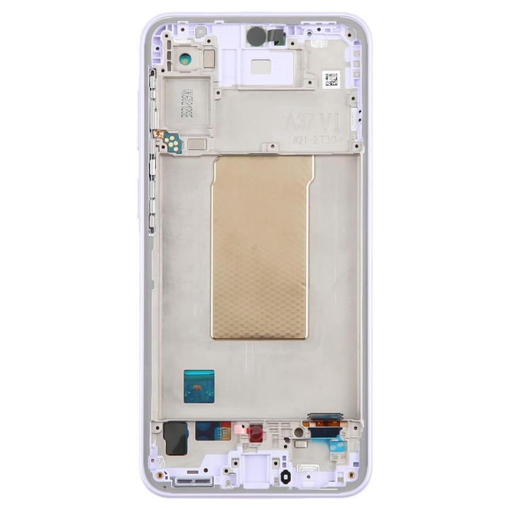 For Galaxy A37 SM-A376B Original LCD Screen Digitizer Full Assembly with Frame (Purple)