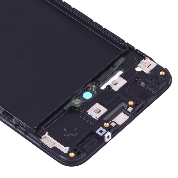 For Galaxy A50 SM-A505F/DS, A505FN/DS, A505GN/DS, A505FM/DS, A505YN Front Housing LCD Frame Bezel Plate (Black)