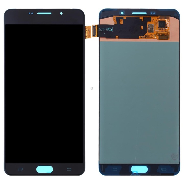 Original Super AMOLED LCD Screen for Galaxy A9 Pro (2016) / A910F Digitizer Full Assembly (Black)