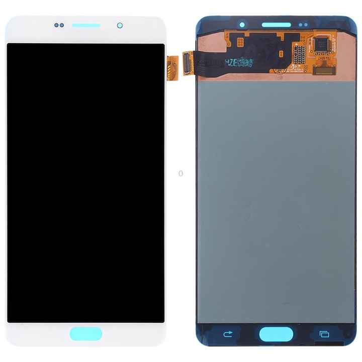 Original Super AMOLED LCD Screen for Galaxy A9 Pro (2016) / A910F Digitizer Full Assembly (White)