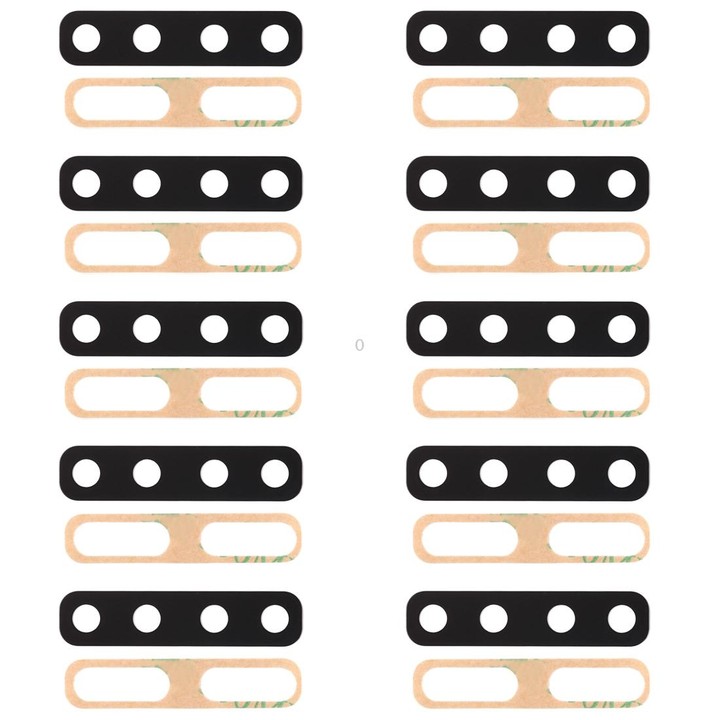 For Galaxy A9 (2018) A920F/DS 10pcs Back Camera Lens