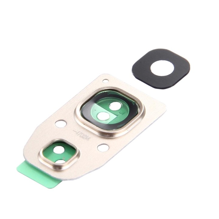 For Galaxy A5 (2017) / A520 10pcs Camera Lens Covers (Gold)