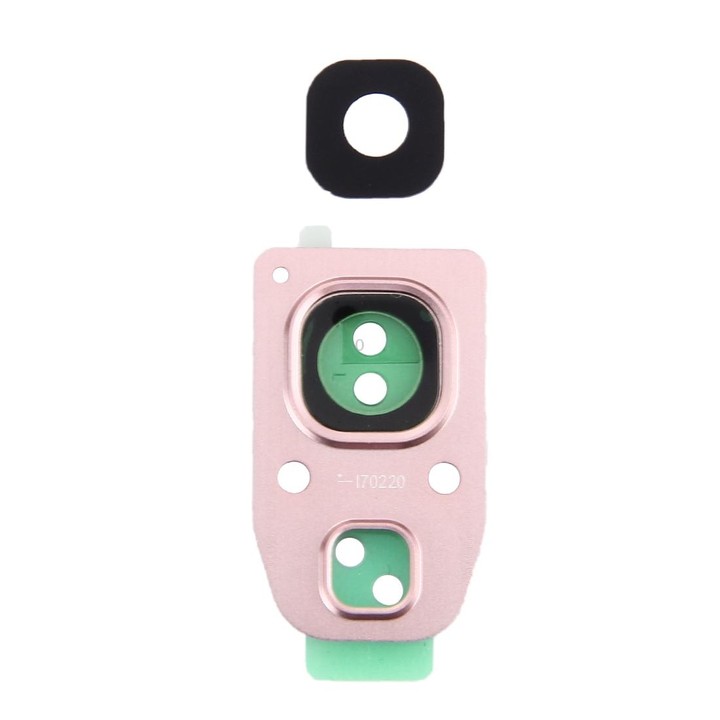 For Galaxy A7 (2017) / A720 10pcs Camera Lens Covers (Pink)