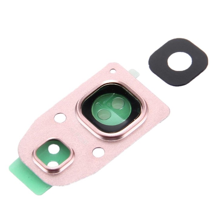 For Galaxy A7 (2017) / A720 10pcs Camera Lens Covers (Pink)