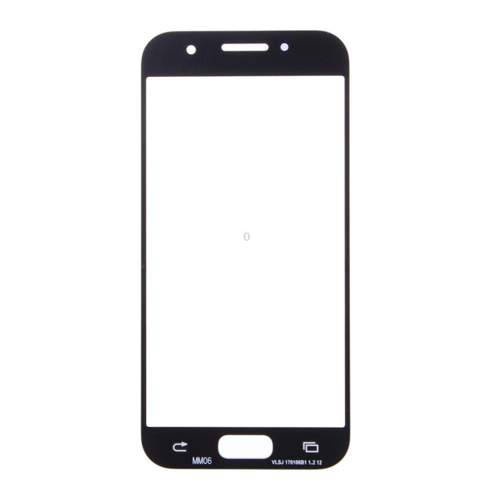 For Galaxy A5 (2017) / A520 Front Screen Outer Glass Lens (Gold)