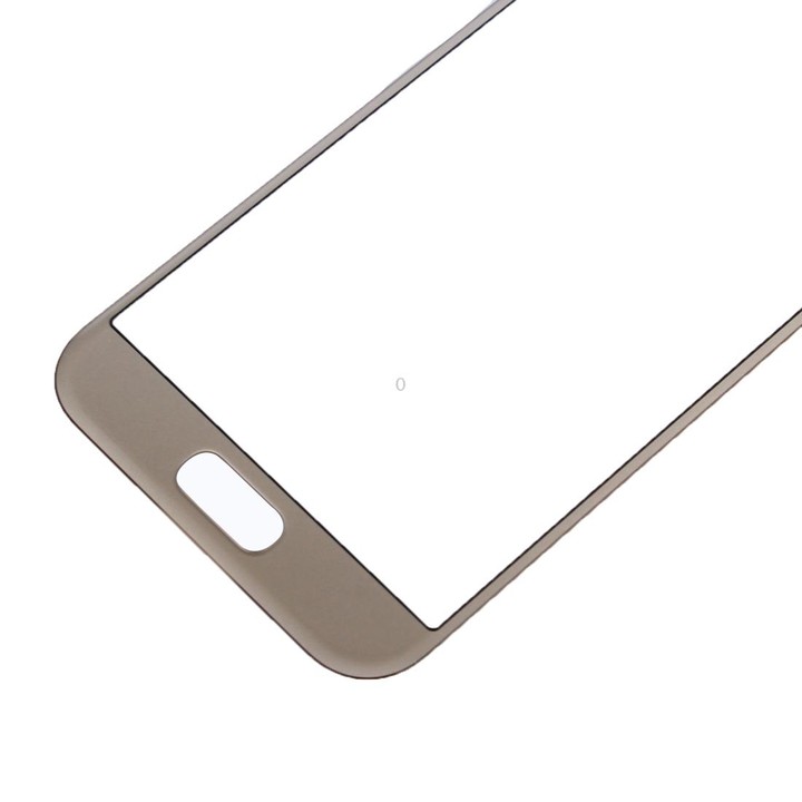 For Galaxy A5 (2017) / A520 Front Screen Outer Glass Lens (Gold)