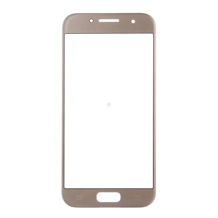 For Galaxy A5 (2017) / A520 Front Screen Outer Glass Lens (Gold)