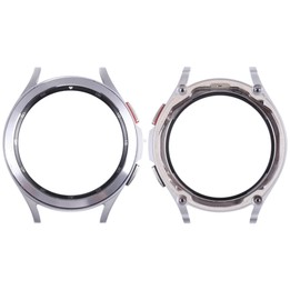 Original LCD Screen Frame Bezel Plate For Samsung Galaxy Watch4 Classic 46mm SM-R890 R895(Silver)