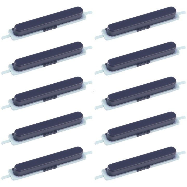 For Samsung Galaxy F15 5G SM-E156B 10pcs Original Power Button and Volume Control Button (Black)