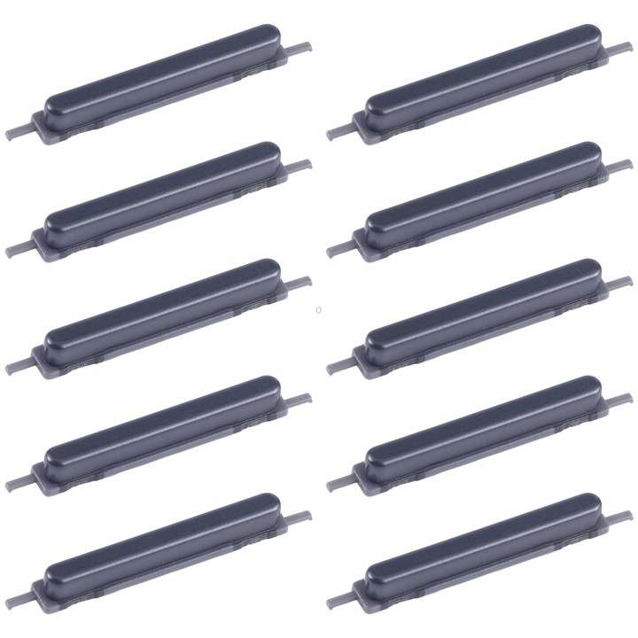 For Samsung Galaxy A24 4G SM-A245F 10pcs Original Power Button and Volume Control Button (Black)