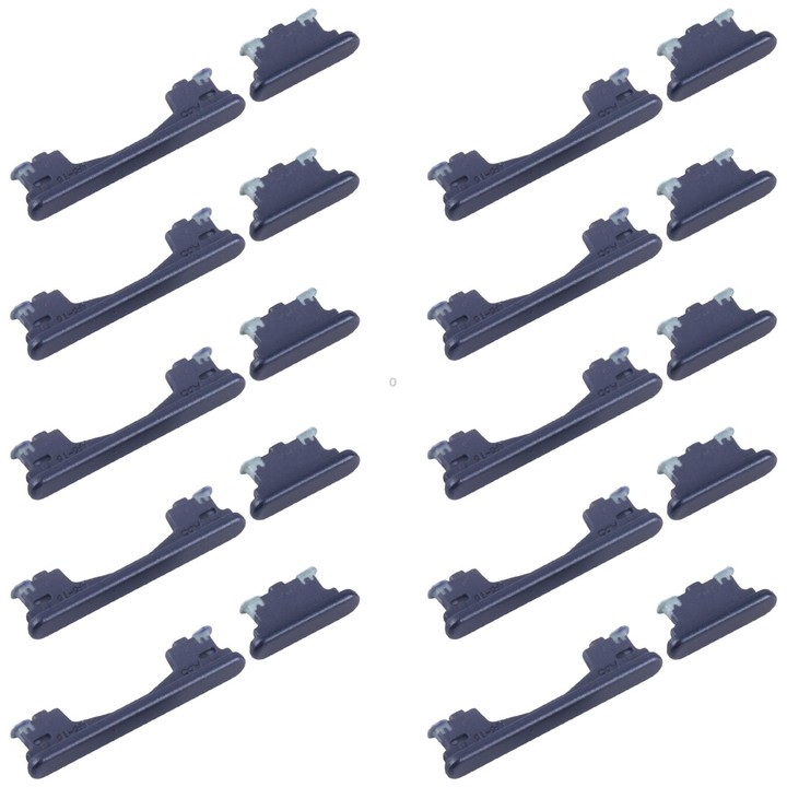 For Samsung Galaxy A35 SM-A356B 10pcs Original Power Button and Volume Control Button (Black)