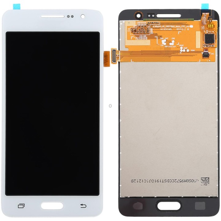 OEM LCD Screen for Galaxy Grand Prime SM-G530F SM-G531F with Digitizer Full Assembly (White)