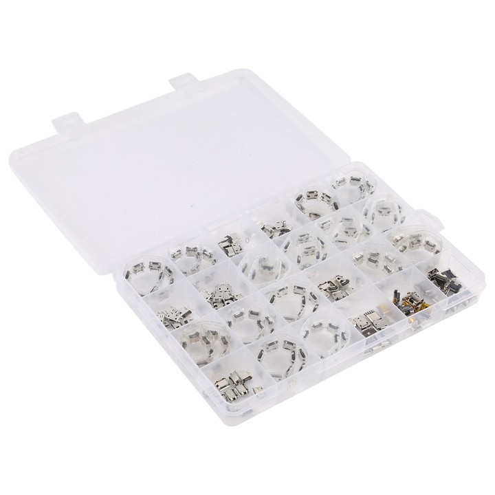 240pcs Micro USB Charging Port Connector for Samsung/Moto/SONY/HTC/ZTE/Huawei/Xiaomi/Lenovo ect