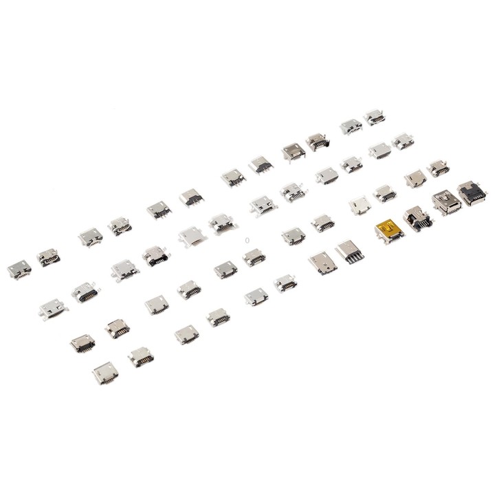 240pcs Micro USB Charging Port Connector for Samsung/Moto/SONY/HTC/ZTE/Huawei/Xiaomi/Lenovo ect